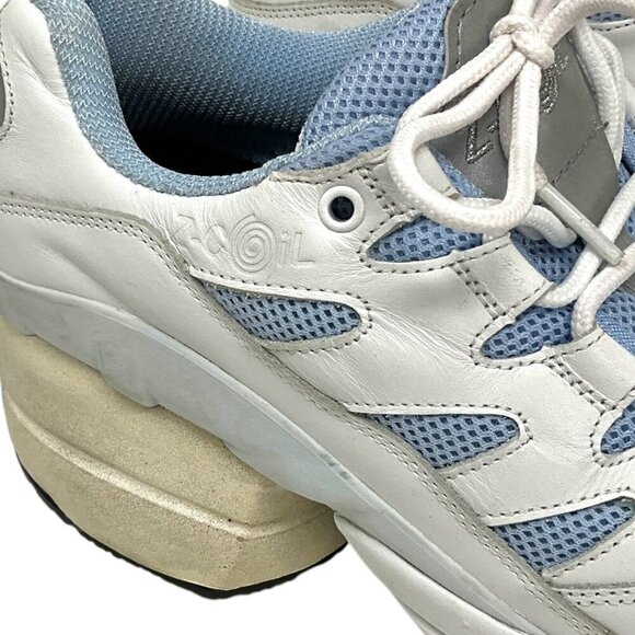 Z-Coil Freedom Classic Sneakers Covered CoiL Blue White US Size 9 EUR 41.5 - Picture 2 of 13